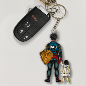 Super Dad Keychain - Personalized Gifts For Dad 06qhhu160525hg-Homacus