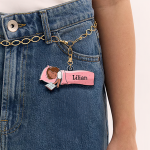 Personalized Gifts For Book Lover Keychain 04QHHU220125HH-Homacus