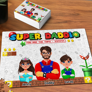 Personalized Gifts For Dad Jigsaw Puzzle 04ACHU200325PA-Homacus