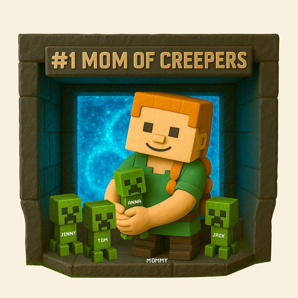 Mom Block Plaque – Personalized Gifts For Mom 02tgtn170425-Homacus