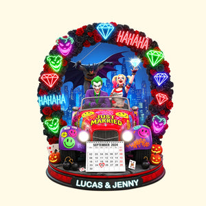 Personalized Halloween Gifts For Newlywed Couple Acrylic Plaque 02hytn130825-Homacus