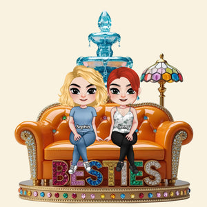 Besties Plaque - Personalized Gifts For Besties 02natn220525-Homacus