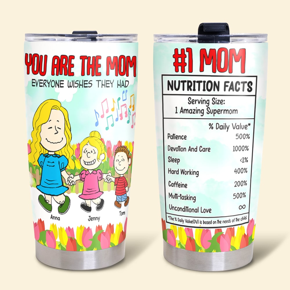 Personalized Gifts For Mom Tumbler 05xqtn260225hh You Are The Mom Everyone Wished They Had-Homacus