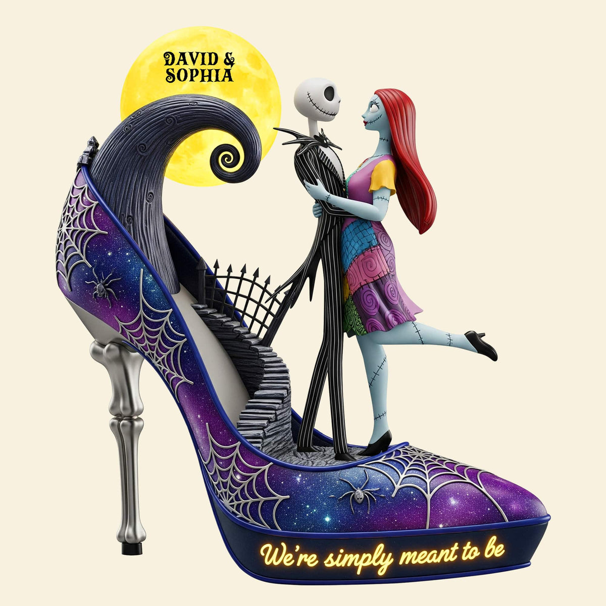 Personalized Gifts For Couple Plaque We're Simply Meant To Be 02ohtn110725-Homacus