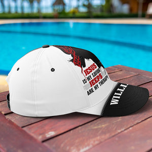 Personalized Gifts For Off Road Lovers Classic Cap 01qhqn080624 Car and Jesus-Homacus