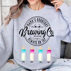 Personalized Gifts For Mom Shirt 01ohtn190325 Mama's Booberry - Always On Tap-Homacus