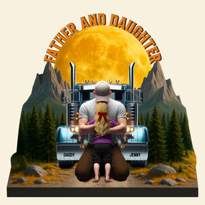 Dad Truck Plaque - Personalized Gifts For Dad 04ohtn210525-Homacus