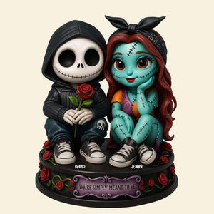 Horror Couple Plaque - Personalized Gifts For Couple 01totn020625-Homacus