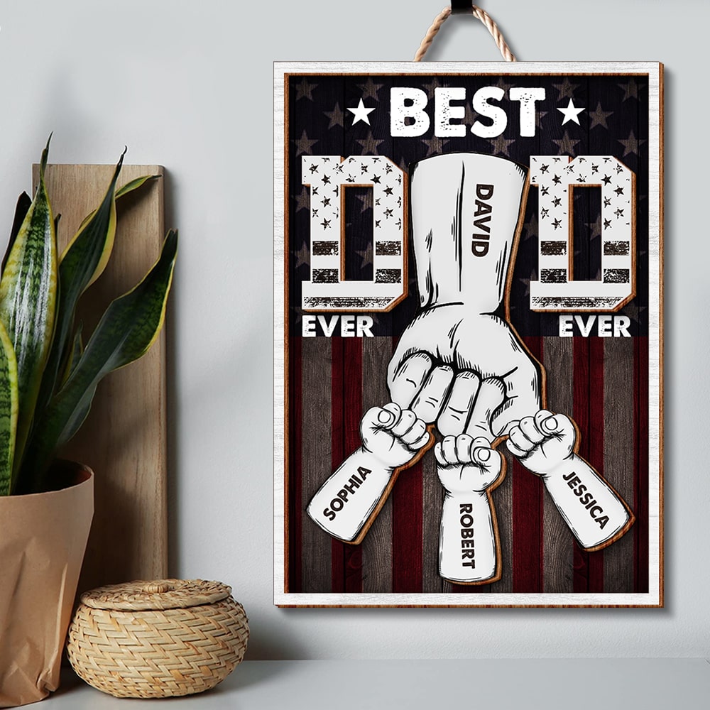 Personalized Gifts For Dad Wood Sign 02htqn060324-Homacus