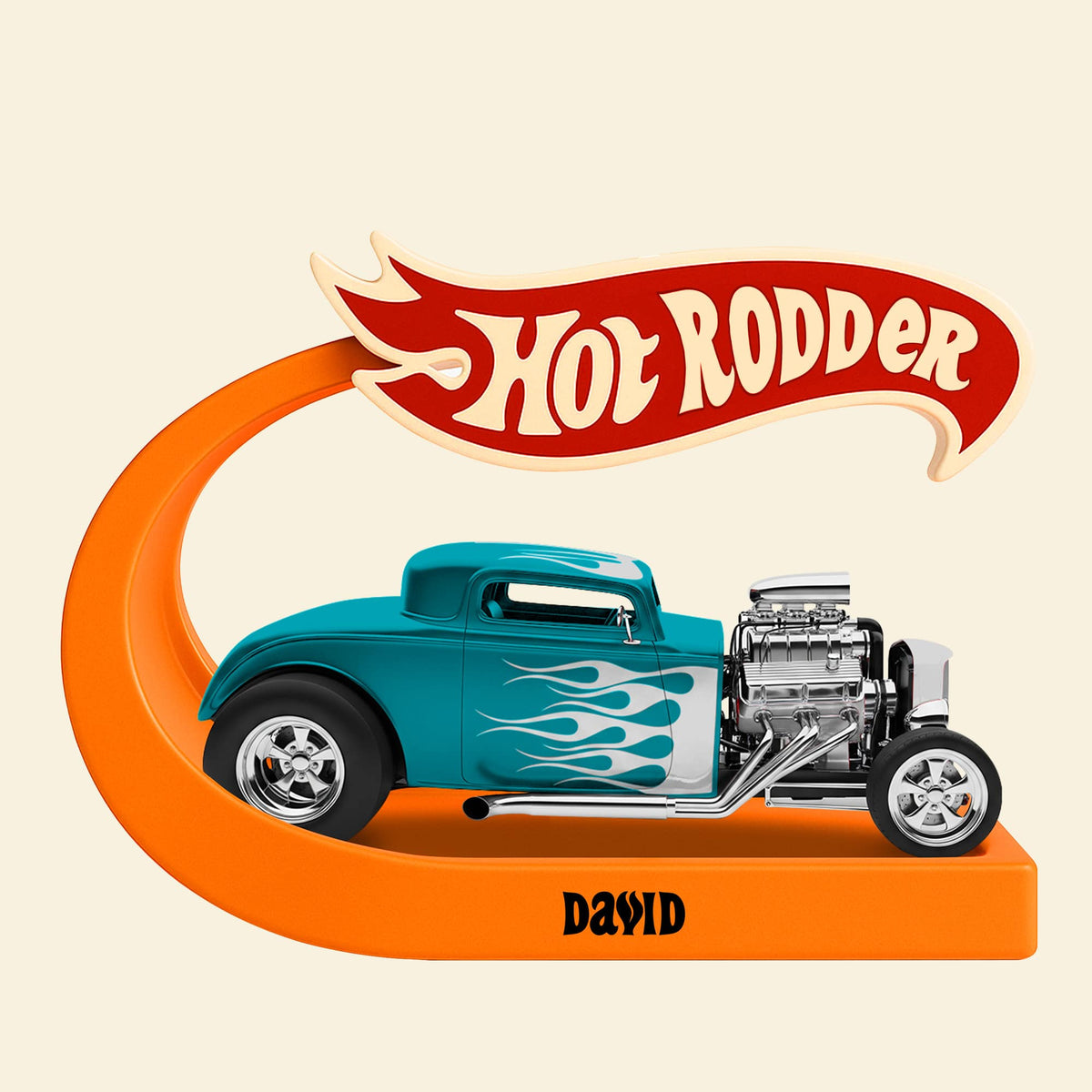 Classic Muscle Car Christmas Display – Personalized Gifts For Gearheads 03ohtn160625-Homacus