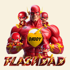 Red Hero Dad Plaque - Personalized Gifts For Dad 04ohtn170525-Homacus