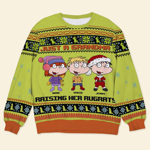 Personalized Gifts For Grandma Ugly Sweater 03tgtn221024hg-Homacus