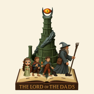 Lord Dad Plaque - Personalized Gifts For Dad 03natn070525-Homacus