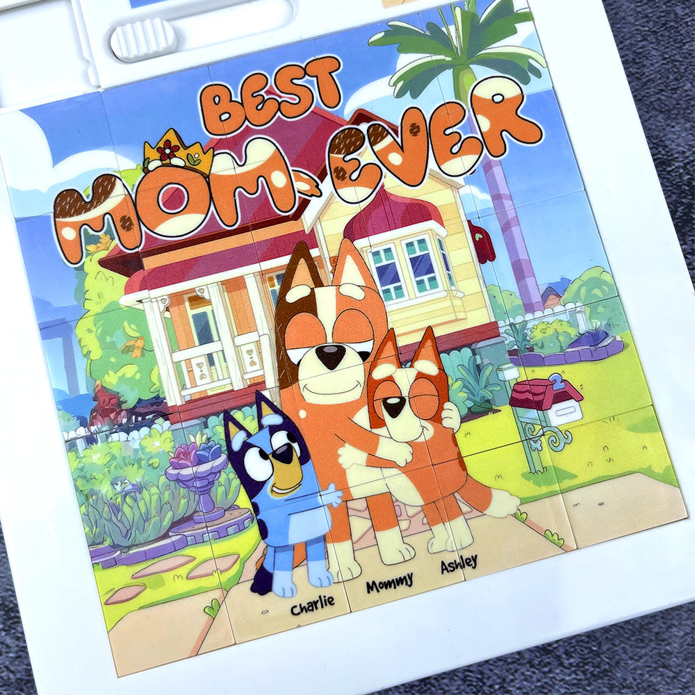 Personalized Gifts For Mom Sliding Puzzle Best Mom Ever 041qhti040425-Homacus