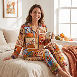 Beloved Autumn Pajama Set - Personalized Gifts 05QHTN250826