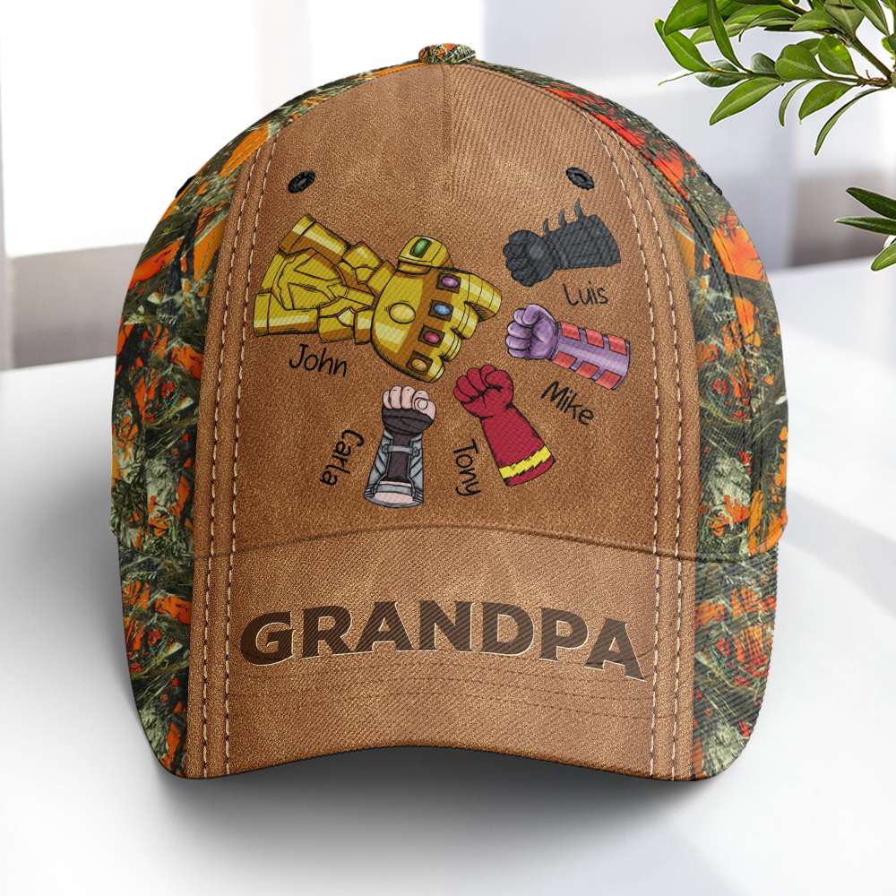 Hero Dad Classic Cap - Personalized Gifts For Father 02ACDT200524HA-Homacus