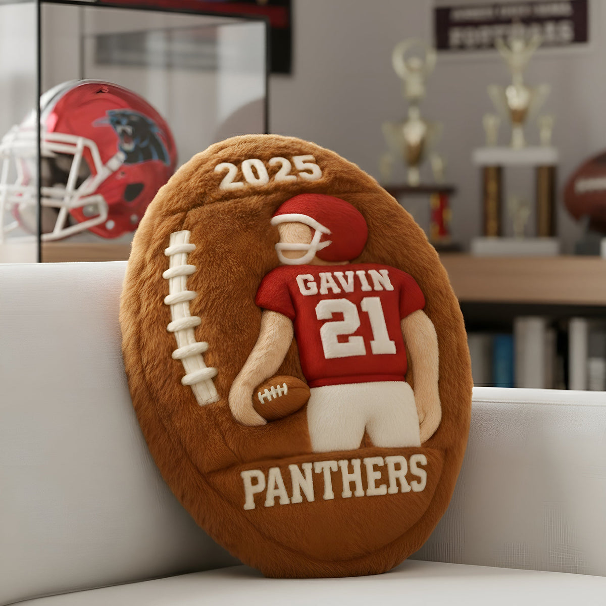 Game Day Energy Shaped Pillow - Personalized Gifts For Kids 06NALU131125-Homacus