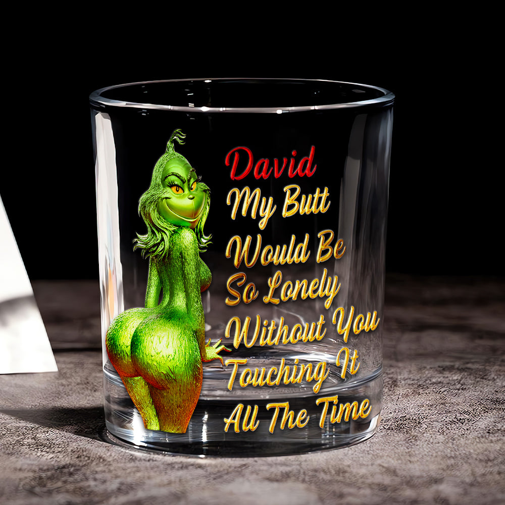 Green Monster Personalized 11oz Round Glass - Personalized Gifts For Drinking Lovers 03nalu181025-Homacus