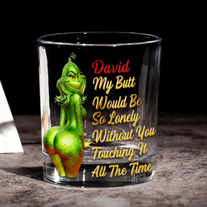 Green Monster Personalized 11oz Round Glass - Personalized Gifts For Drinking Lovers 03nalu181025-Homacus