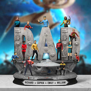 Galaxy Troop Plaque - Personalized Christmas Gifts For Dad 04qhqn130525-Homacus