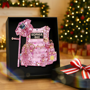 Police Vest Christmas Ornament - Personalized Gifts For Police Officer 04qhqn101025-Homacus