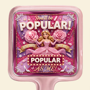 Glam Handheld Mirror - Personalized Gifts 05PADT031225-Homacus