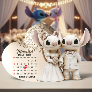 Cartoon Couple Acrylic Plaque - Personalized Gifts For Couple 05ohqn080725-Homacus