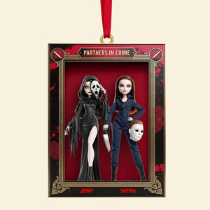Horror Dolls Personalized Gifts For Besties Christmas Ornament 03natn250825-Homacus