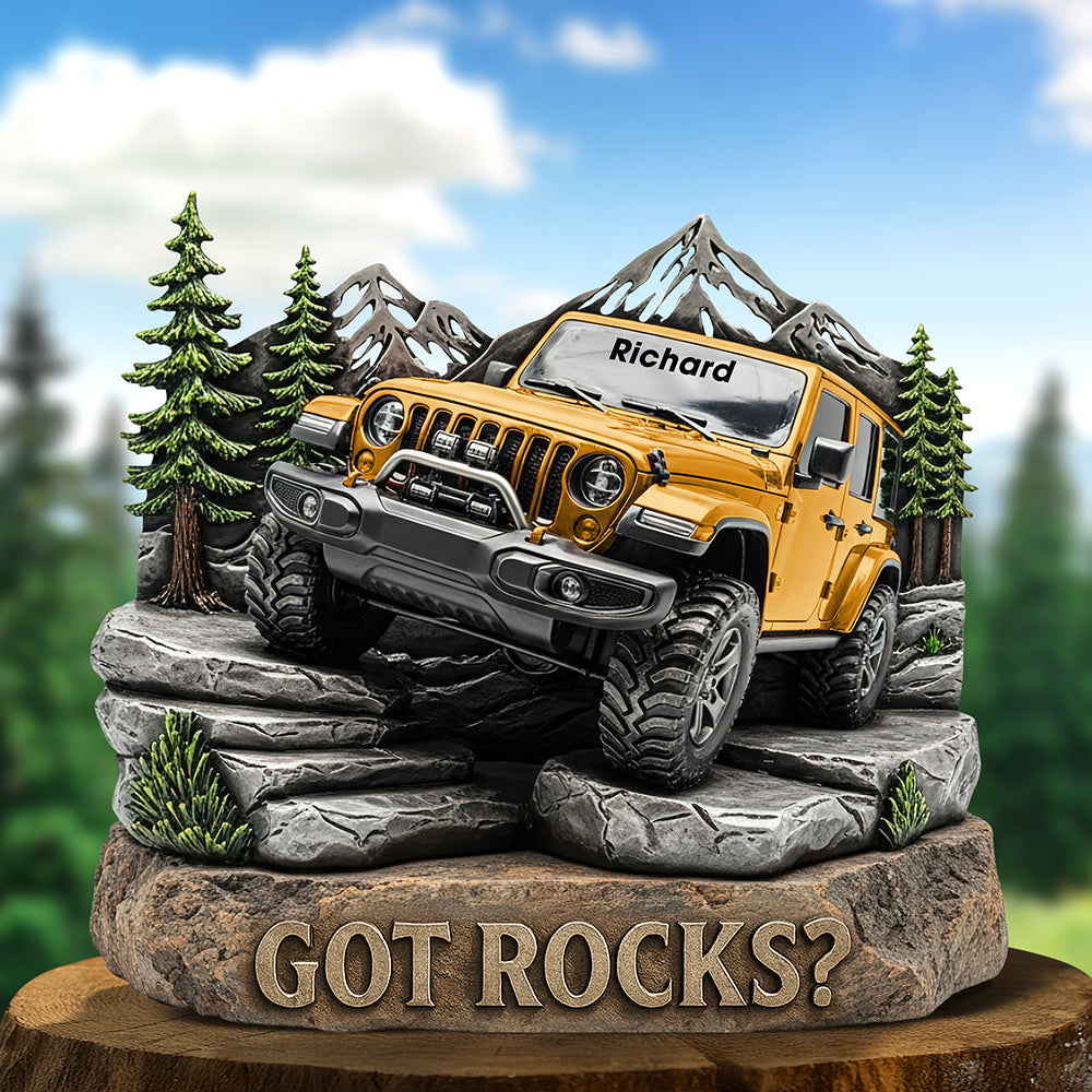 Rockin' Off-Road Life Acrylic Plaque - Personalized Gifts For Off-road Lovers 03qhqn040625-Homacus