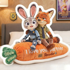 Couple Pillow - Personalized Gifts For Couple Pillow 06TGLU081225-Homacus