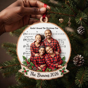 Family Love Christmas Ornament - Custom Photo Gifts For Family 09hulu161026-Homacus