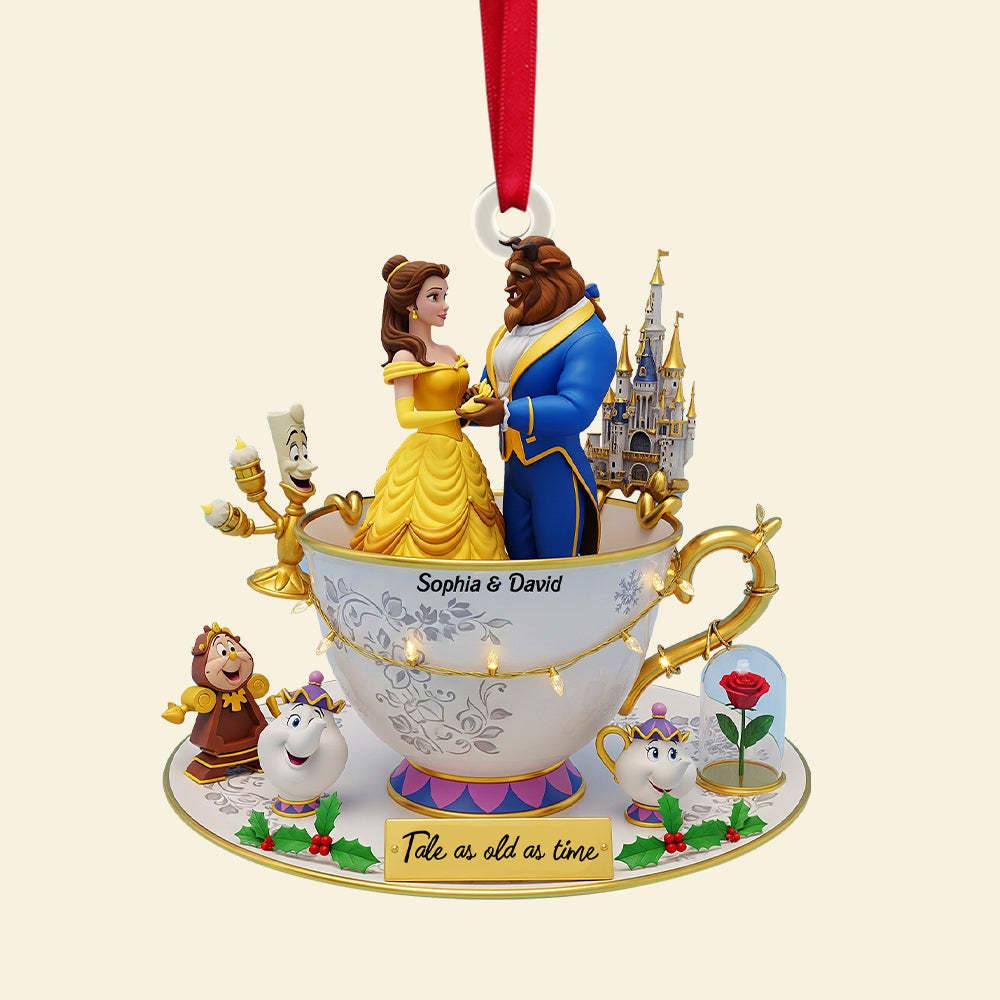 Fairy Tales Christmas Acrylic Ornament Personalized Gifts For Couple 04ohtn140825-Homacus