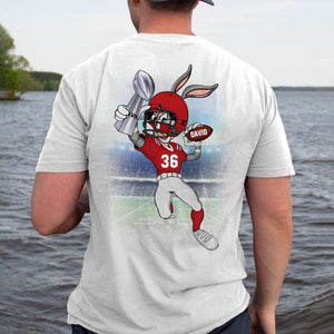 Custom Team Logo Gifts For Football Fan Shirt 03qhqn180123 American Football Bunny-Homacus