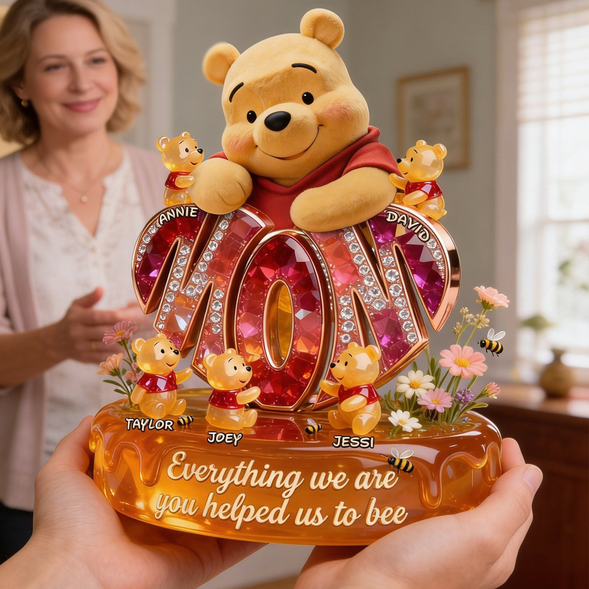 Best Mom Ever Acrylic Plaque - Personalized Gifts For Mom 03QHLU110326-Homacus