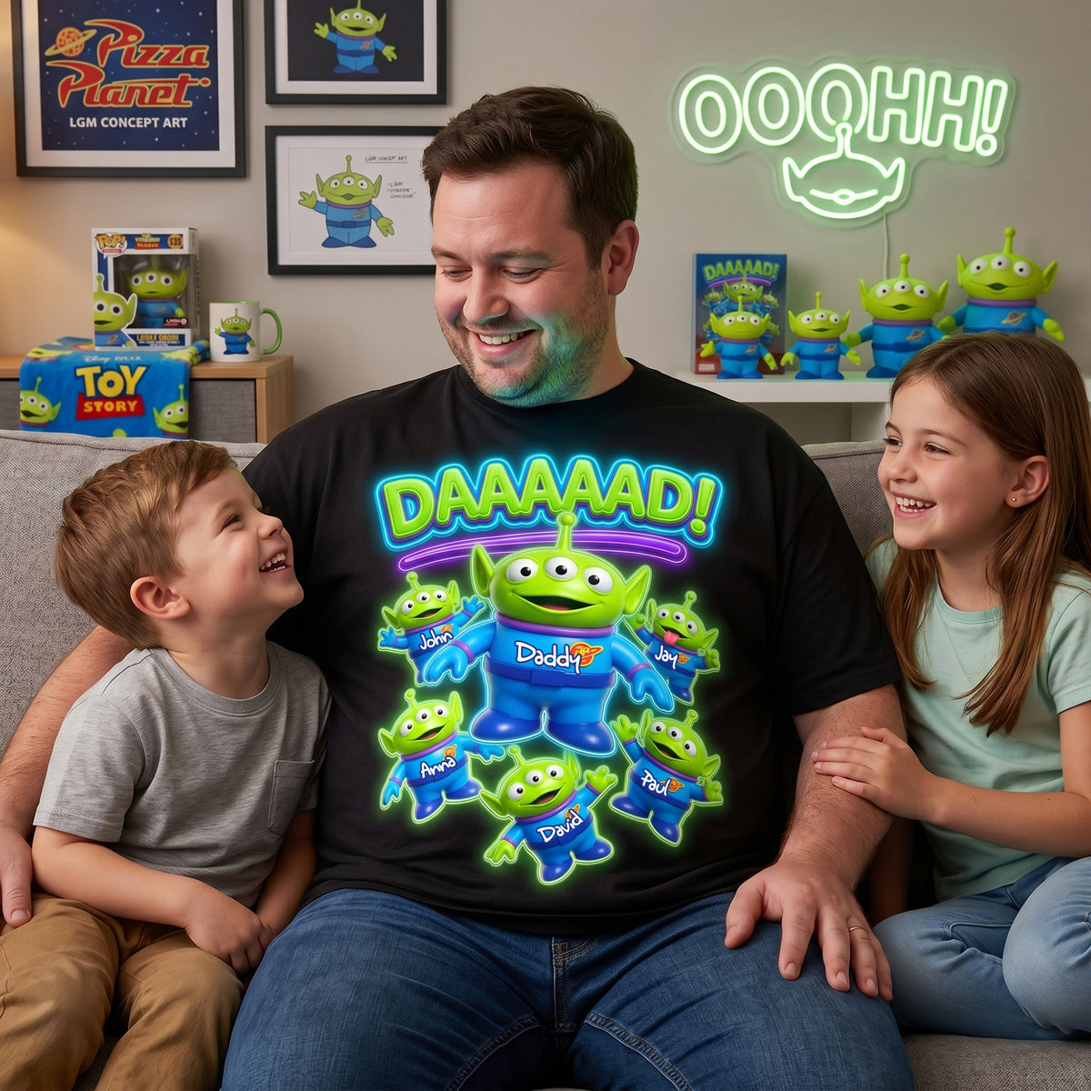 Awesome Dad Shirt - Personalized Gifts For Father 04NALU210526-Homacus