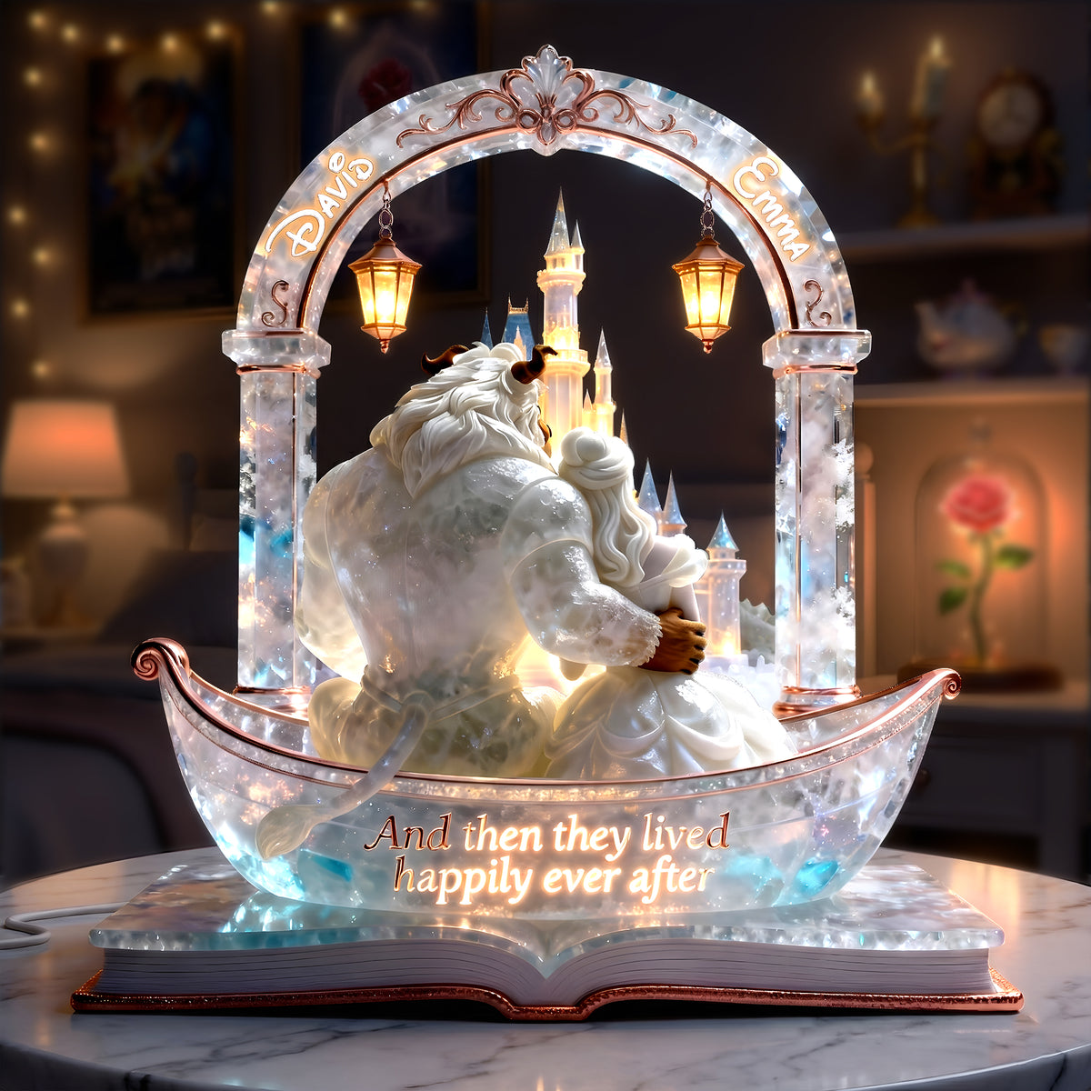 Together Forever Couple Light Box - Personalized Gift For Couples 05OHLU131225-Homacus