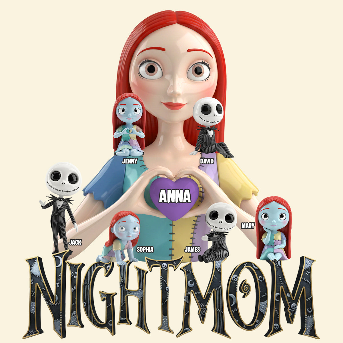 Spooky Mom Acrylic Plaque - Personalized Gifts For Mom 03ohtn300126-Homacus