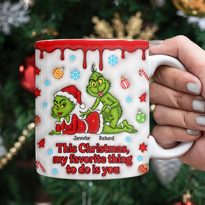 Naughty Green Couple Coffee Mug - Personalized Gifts For Couple 04naqn300925-Homacus
