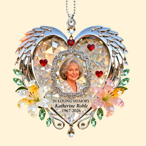 Miss The Angel In Heaven Car Hanging Ornament, Personalized Keepsake To Remember Loved One 04qhqn120126-Homacus