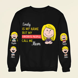 Personalized Gifts For Mom Shirt Cartoon Mom 01TOMH250325HH-Homacus