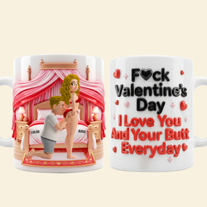 Cheeky Couple Coffee Mug - Personalized Gifts For Couples 01natn131225-Homacus