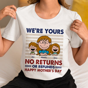 Personalized Gifts For Mom Shirt Cartoon Mom And Kids 03XQMH270325HH-Homacus