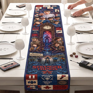 Supernatural Mystery Quilted Table Runner - Personalized Gifts 01hatn140826