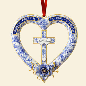 Christian Couple Christmas Ornament - Personalized Gifts For Couple 02toqn300925-Homacus