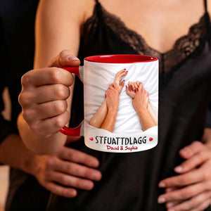 Naughty Together Couple Coffee Accent Mug - Personalized Gift For Couple 03HULU270126-Homacus