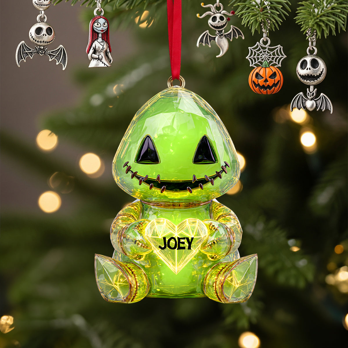 Gothic Character Ornament - Personalized Christmas Gifts For Movie Fans 03TGLU030925-Homacus
