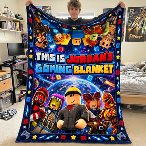 Cozy Block Holidays Blanket - Personalized Christmas Gifts 02NATN131026-Homacus