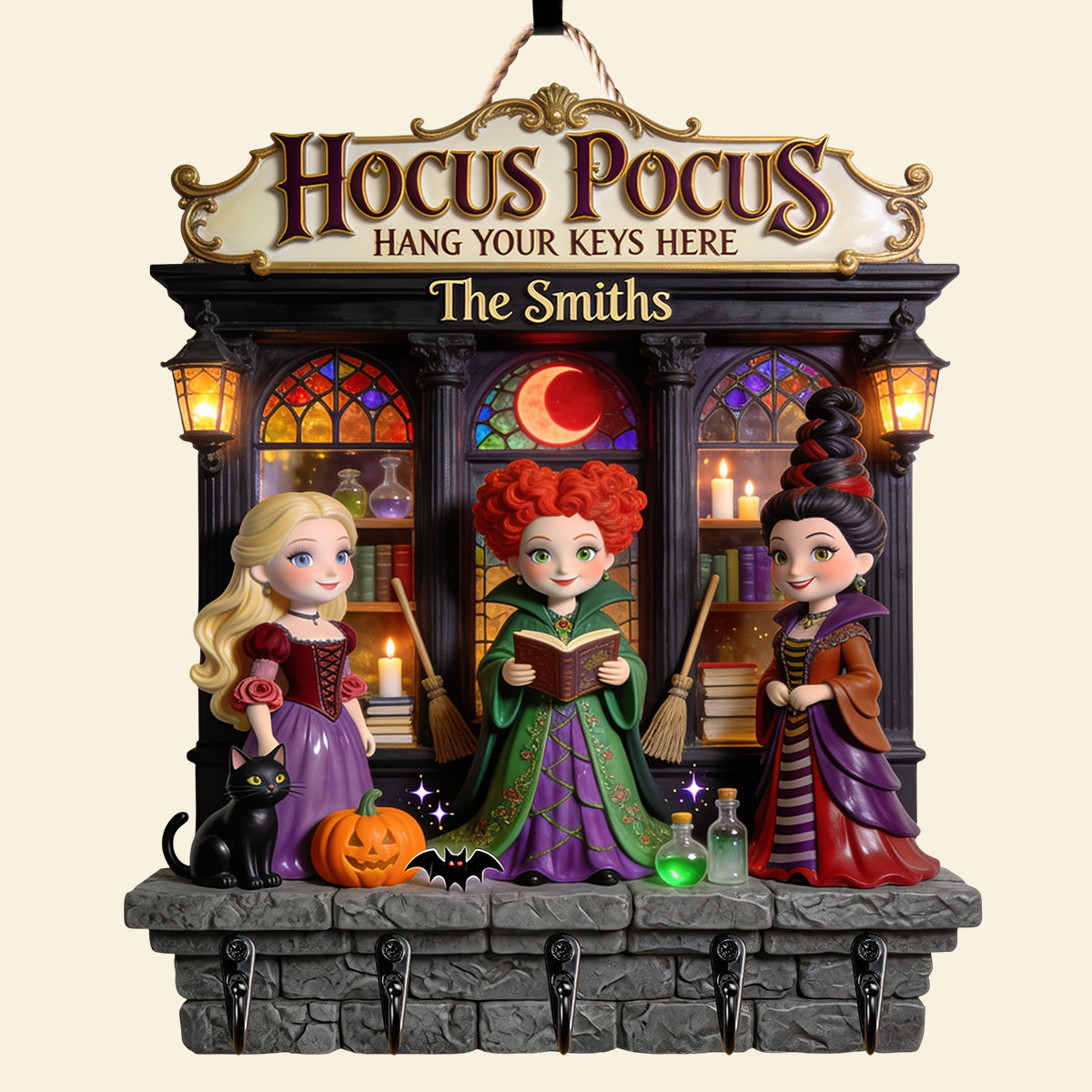 Magical Acrylic Key Hanger - Personalized Gifts For Family 05PGDT200726-Homacus