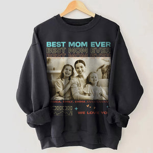 Custom Photo Gifts For Mom Shirt Best Mom Ever 01NADT260224-Homacus