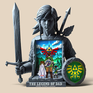 The Legend Of Dad Acrylic Plaque Personalized Gifts For Dad 02QHQN280425HG-Homacus